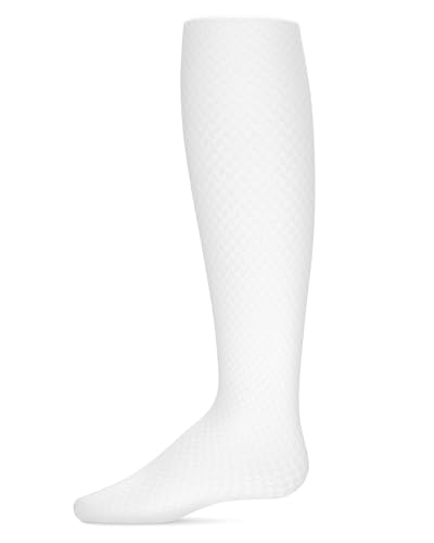 MeMoi Girls Prism Textured Microfiber Opaque Tights
