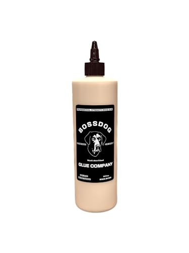 BOSSDOG Natural Tan Wood Glue 16oz