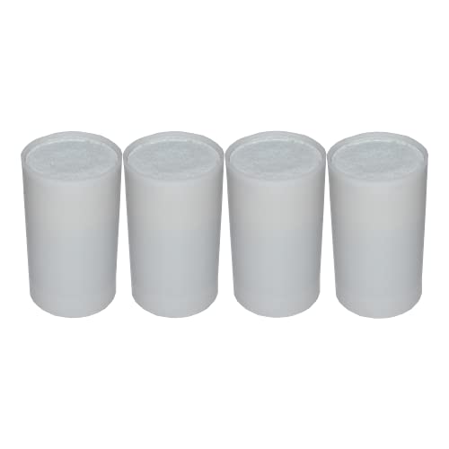 Water Stream by Little Luxury, Replacement Carbon Water Filters For 3-Stage Tap Water Filter, Faucet Filtration System, Reduces Lead, Chlorine and More, 4-Pack