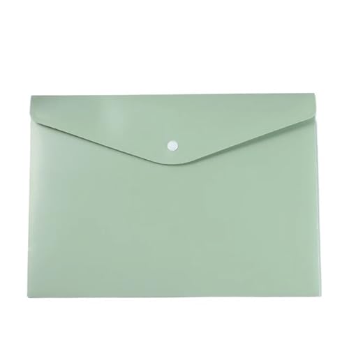 Sac de rangement de documents A4 vert pour dossiers et factures