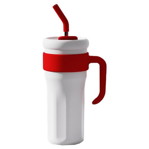 ステンレス 水筒 コーヒー 水筒 タンブラー 保温 保冷 広口 直飲み 蓋付き 大容量 1.25L スポーツボトル ストローボトル 持ち運びケトル コーヒー 手提げひも付き オフィス ステンレス ストロー付き オフィス アウトドア レジャー 運動会 おしゃ