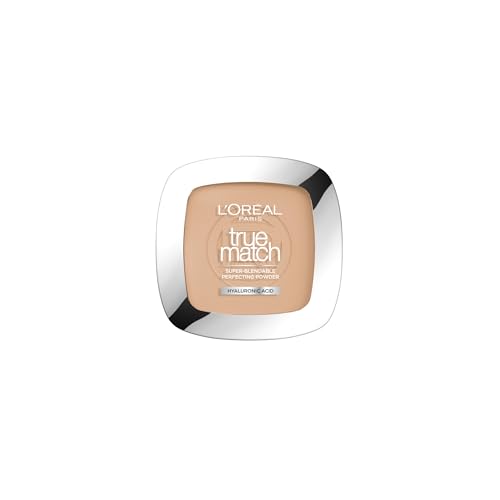 L’Oréal Paris True Match Powder C2 Rose Vanilla polvo facial 1 - Polvos faciales (C2, Vanilla Rose, 67 mm, 67 mm, 20 mm, 9 g)