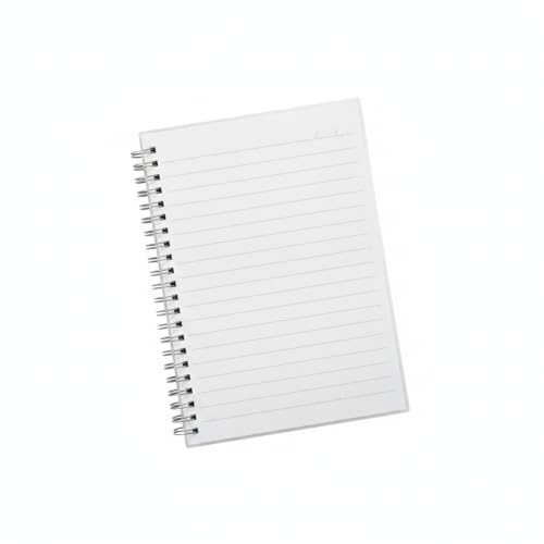 Twisted Notebook | For Office Workers, B5/A5/A6 Compatible, PP Cover, Lightweight & Waterproof, Colorful Options, For Minutes & 