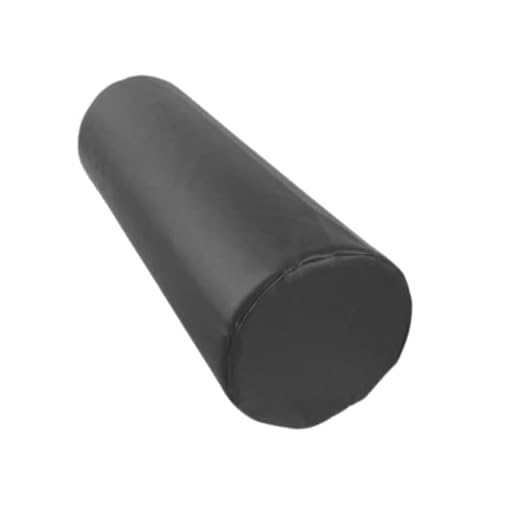 Rolo para Posicionamento em Exercícios de Fisioterapia, Pilates, Apoio em Ioga e Descanso: Auxílio de 60x17 cm para Práticas Variadas