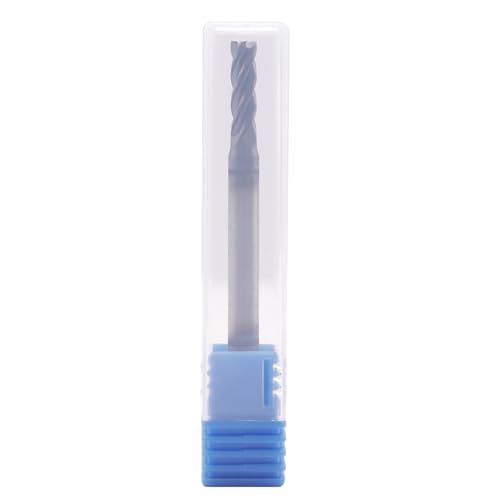 Image of 5Pcs 5 /32 inch 4 Flute Solid Carbide Square End Mill, Double End, AlTiN Coated | 35 Degree Helix, 5 /32 inch Cutting Diameter, 3 /16 inch Shank Diameter, 9 /16 inch Length of Cut, 2-1 /2 inch Overall Length