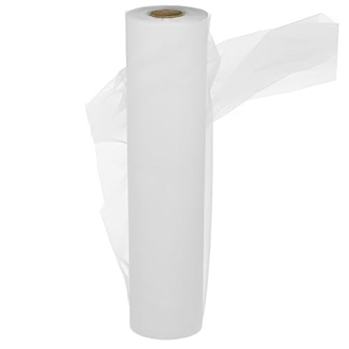 White Tulle Roll Spool 24 Inch x 100 Yards for