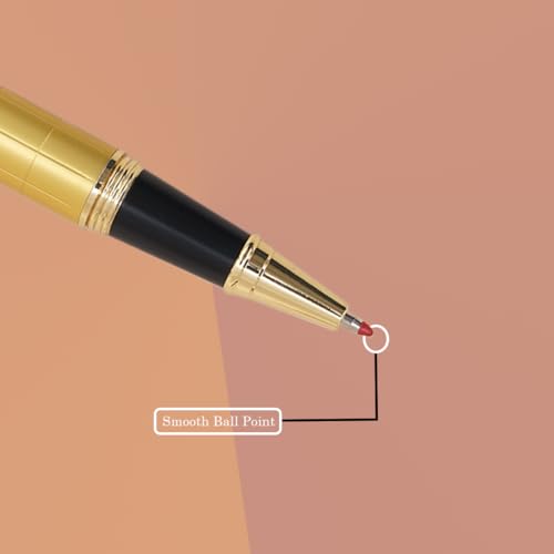 Image of Personalized Golden Roller Ball Pen with Free name engraving Pen Perfect for gifting to Boss,Teacher, Doctor. (SEND DETAIL WHATS AP 8368972096)..