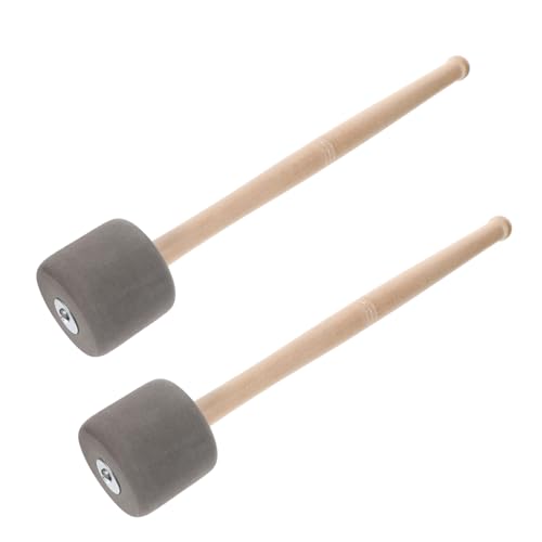 Set de 2 baquetas para batería con mango de madera negro miniatura 7