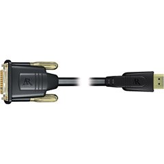 Adaptateur DVI HDMI Audiovox PR487 cordon mâle mâle moniteur noir