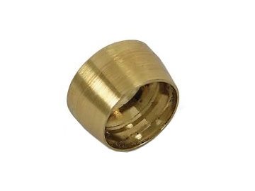 10 Inserti Oliva AN3 In Ottone | Per Raccordi Freni Auto, Moto, Camion - Foto 6