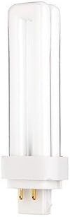 (Pack of 25) Satco S8336, 4100K 18-Watt G24q-2 Base T4 Quad 4-Pin Tube for Electronic and Dimming Ballasts, Compact Fluorescent Bulb