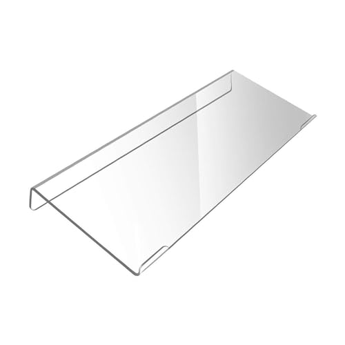 ZGUZMCMK キーボードスタンド キーボードトレイ お手入れ簡単 ユニバーサル 快適 アクリル 傾斜キーボードスタンド オフィスデスク用