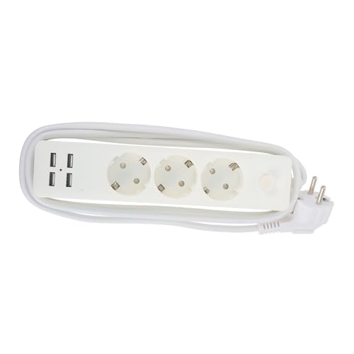 Hemobllo 4 regleta Cargador USB carregador USB enfuche Inteligente USB Cargador USB Charger de Carga de Corriente enchufes de Carga Enchufe USB Enchufe de extensión páginas