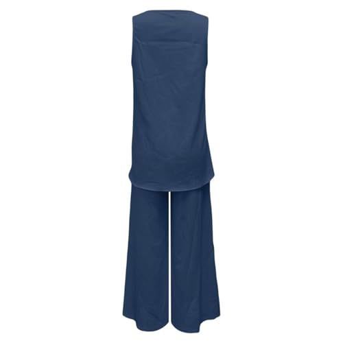 Traje de pantalón elegante para mujer con caída fluida de diseño premium monocolor 5