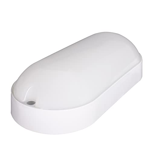 Kian - Luminária Led Tartaruga Oval 18W 6.500K Branca Fria Bivolt