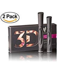 Luxarra 3D Fiber Lash Mascara Waterproof, Luxuriously Longer, Thicker, Voluminous Eyelashes, Long-Lasting, Dramatic Extension