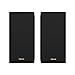 Klipsch Reference R-40PM Powered Bookshelf Speakers - 90-Degree x 90-Degree Tractrix Horn - Linear Travel Suspension - Sleek, Modern Appearance