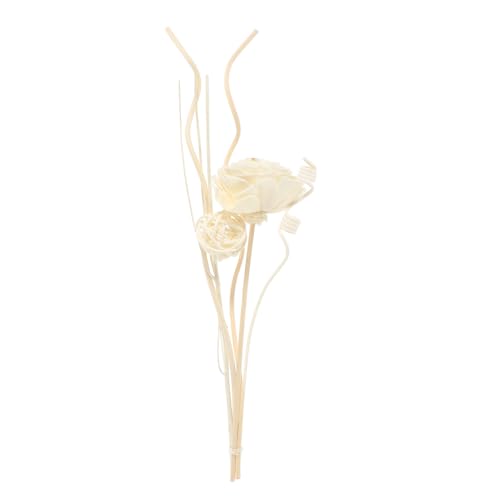 CVUTOVO 1Juego Varillas Difusoras de Aromaterapia con Flores Artificiales Decoración Elegante para Hogar y Oficina para de Descanso