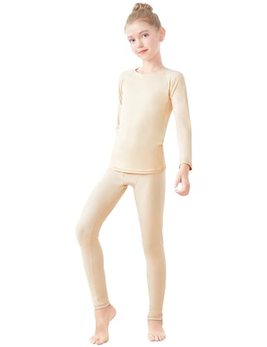 Conjunto base térmico para niñas Daydance Nude 3T-4T