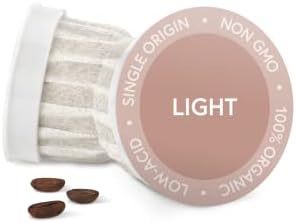 Fabula Coffee Pods Light Roast - Low Acid - Single Origin - Mold Free - Non-GMO - Fair Trade - Kcup Compatible with Keurig & Keurig 2 Machines - 24 Count