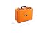 B&W International Mehrzweckkoffer Outdoor 6000 (PP.326) Orange - mit Würfelschaum - wasserdicht (IP67), staubdicht, schlagfest, extrem robust