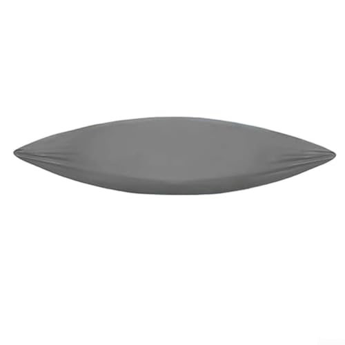 Funda Oxford 420D resistente para KAYAK para almacenamiento en exteriores, impermeable, para lancha y canoa con elástico y hebillas, gris (7-20 pies) (3,1-3,5 m)