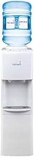 Primo - Dispensador de agua de carga superior, dispensador de agua de 2 temperaturas (frío-caliente) para botella de 5 gal...
