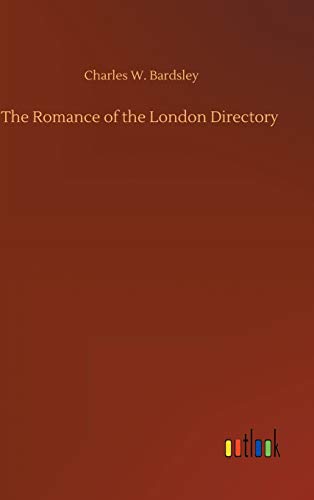 The Romance of the London Directory