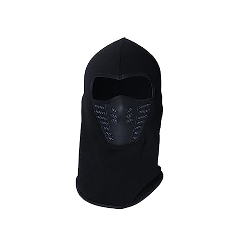 GALPADA Balaclava Calentador para Esquí, Gorro de Cara Completa para Invierno, Protector Antiviento, para Actividades Al Aire Libre, Color Negro