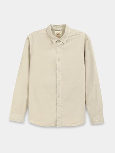 Image of StitchX Men's Full Sleeve Core Essentials Twill Over-Dyed Shirt XS-2XL