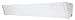 KING KCV2018-W alCove Series Radiant Convection Cove Heater, 118" / 1800W / 208V, White