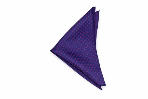 Image of formal cravat set for men with pocket square Men's Cravat Necktie, Self Design Microfiber Dark Multi color Free Size