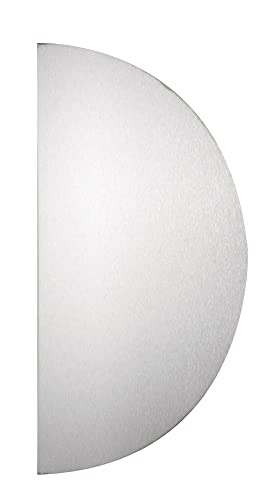 DUVAL BILCOCQ Plaque de propreté 1/2 lune aluminium argen Cover
