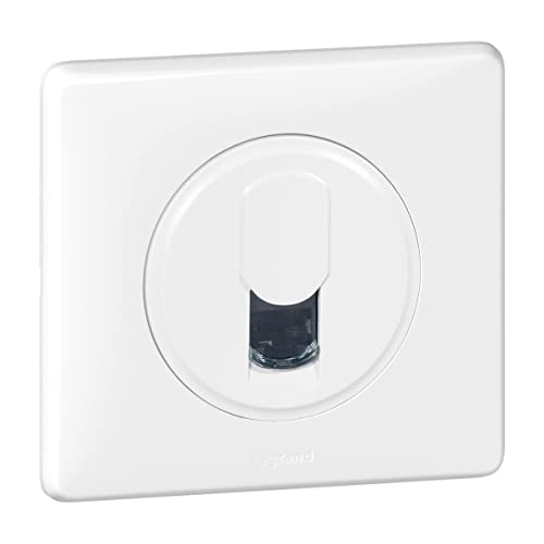 Legrand - RJ 45 Multimedia Cat.6 FTP Socket with Céliane Plate - White
