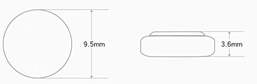 Batería reloj SR936SW 394 1.55V pack 20 unidades miniatura 5