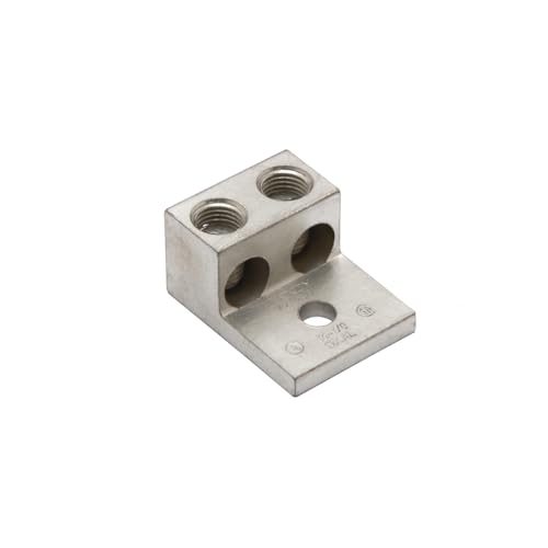 Burndy K2A25U Mechanical Conn, Lug, 1/0 To 14 Awg, 2 Cond