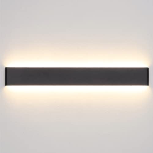 Appliques murales en métal aluminium et lumières d'ambiance LED modernes de chambre