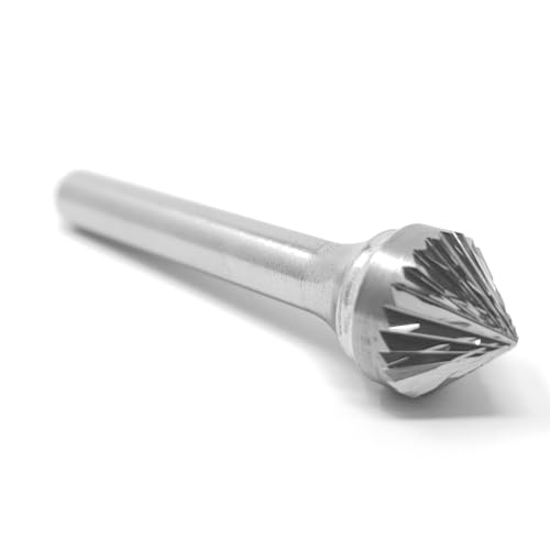 Punta Fresa Carburo SK-5 Doble Corte 1/2" x 1/4" miniatura 2