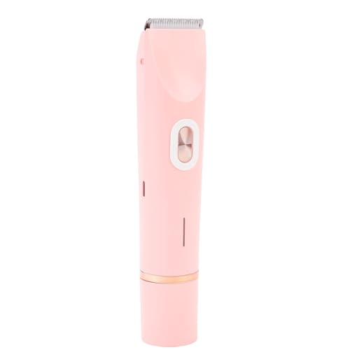 Recortadora de vello corporal contra la irritación con carga tipo C rosa 4