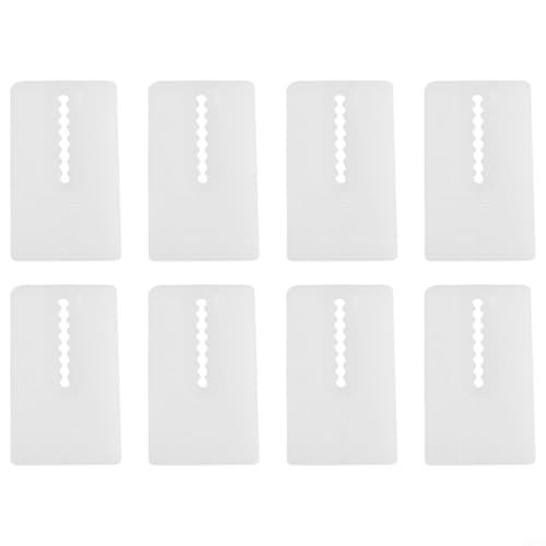 Honseadek Muebles de ajuste de inodoro blancos, cuñas de nivelación multiusos, estructura de ocho gabinetes apilables, mesas, inodoros para piezas