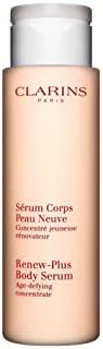 Clarins Renew-Plus Body Serum | Anti-Wrinkle and Anti-Aging | Visibly Firms and Smoothes Skin | Tones, Hydrates and Softens | Restores Radiance | All Skin Types | 6.8 Ounces