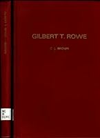 Gilbert T. Rowe: Churchman Extraordinary B002E29OJK Book Cover
