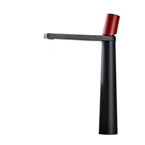 Robinet de cuisine mitigeur de salle de bain monotrou support unique noir