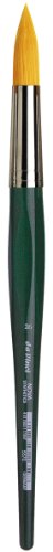 Image of da Vinci Watercolor Series 5570 CosmoTop Nova Paint Brush, Round Synthetic with Short Green Handle, Size 26
