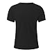 WENKOMG1 Mens Fashion T Shirts, Short Sleeve Letter Print Crew Neck Casual Summer Tee Top Streetwear, Big and Tall Tee Tshirt Slim Fit Streetwear Camisetas Retro De (L, Black)
