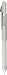 Ohto MF-20K3B Multi-Pen, Hexagon Barrel, Knurled Grip, 3 Points, Matte Silver