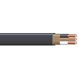 Southwire 75 ft. 6/2 Stranded Romex SIMpull CU NM-B W/G Wire, Black