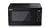 SHARP YC-MS252AE-B Mikrowelle (Mikrowelle: 900W, 11 Leistungsstufen, Auftaufunktion, Abmessungen 47,2 x 28 x 34,5 cm), schwarz
