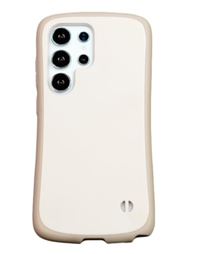 Image of MILLION CASES Back Cover Case for Samsung Galaxy S23 Ultra Shockproof Protective Ultimate Comfort Frosted Matte Case for Men & Boys(Cream)