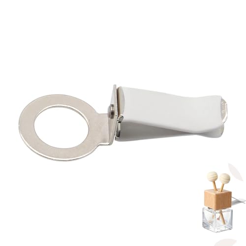 Image of 25 Pack Car Air Freshener Vent Clips Replacement Empty Essential Oil Diffuser Bottle Vent Clip Clamp Holder for Car Diffuser Bottle Glass Perfume Diffuser Cars Scents Hanging Freshener